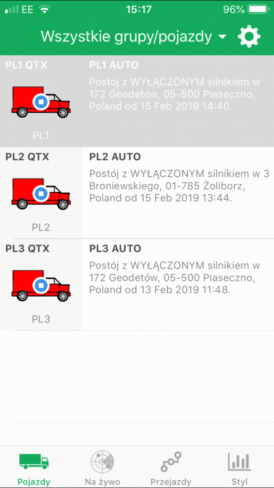 Polish mobile app