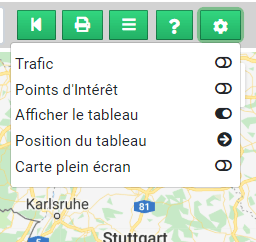 La nouvelle interface du système de géolocalisation de véhicules Quartix permet d'effectuer différentes actions directement depuis la page de suivi en temps réel des véhicules