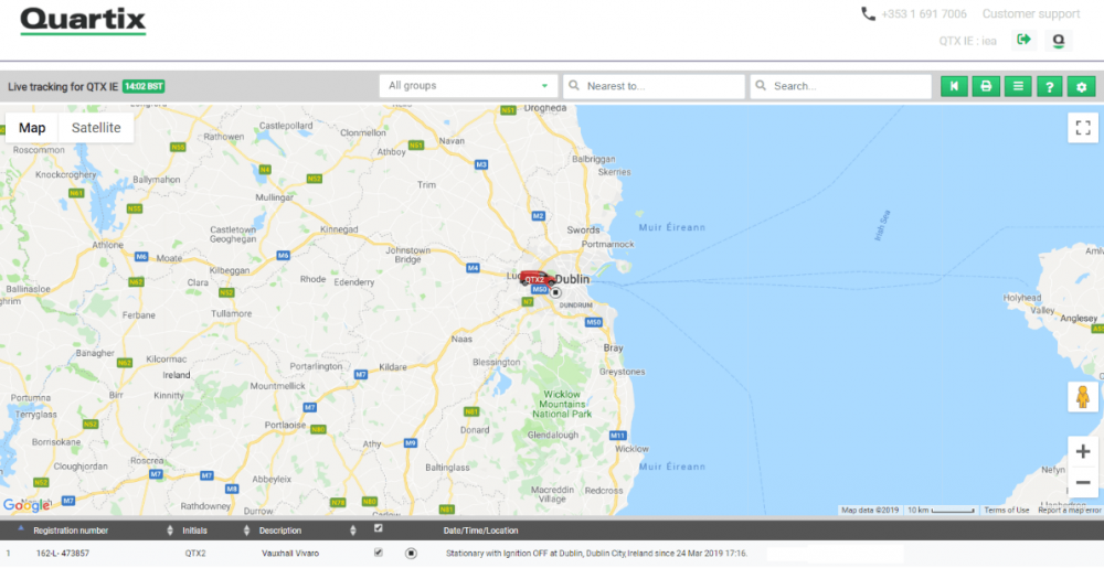 Live Tracking Ireland