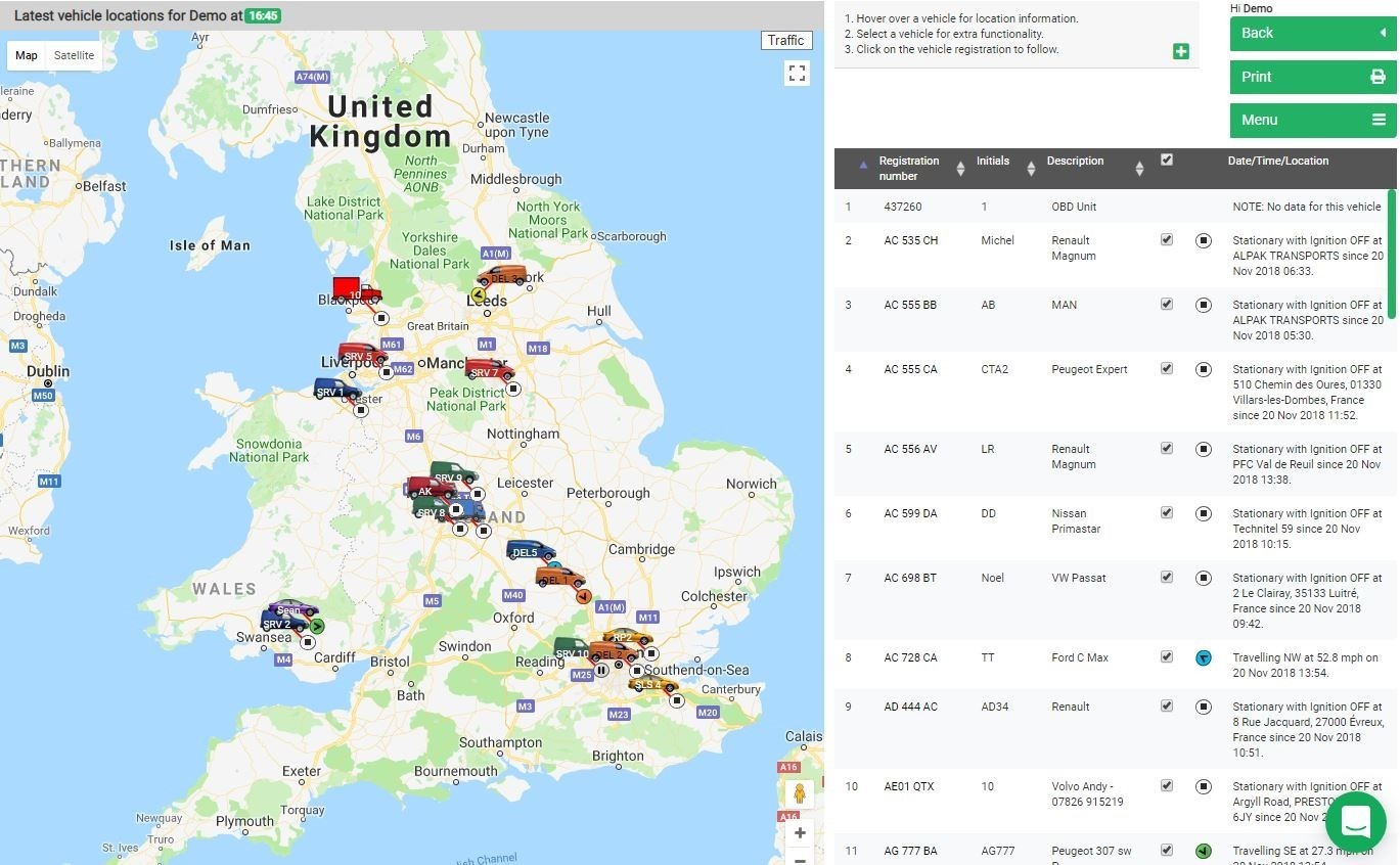 Product Update Simpler Vehicle Search Product Updates Quartix