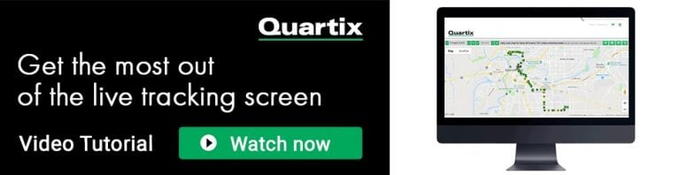 Using the Live Tracking Screen