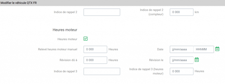 Mise à jour du système de géolocalisation de véhicules Quartix : Nouveau compteur horaire moteur