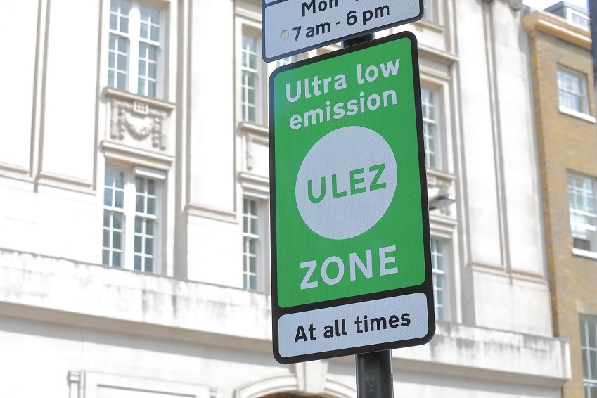 ultra low emission zone signage