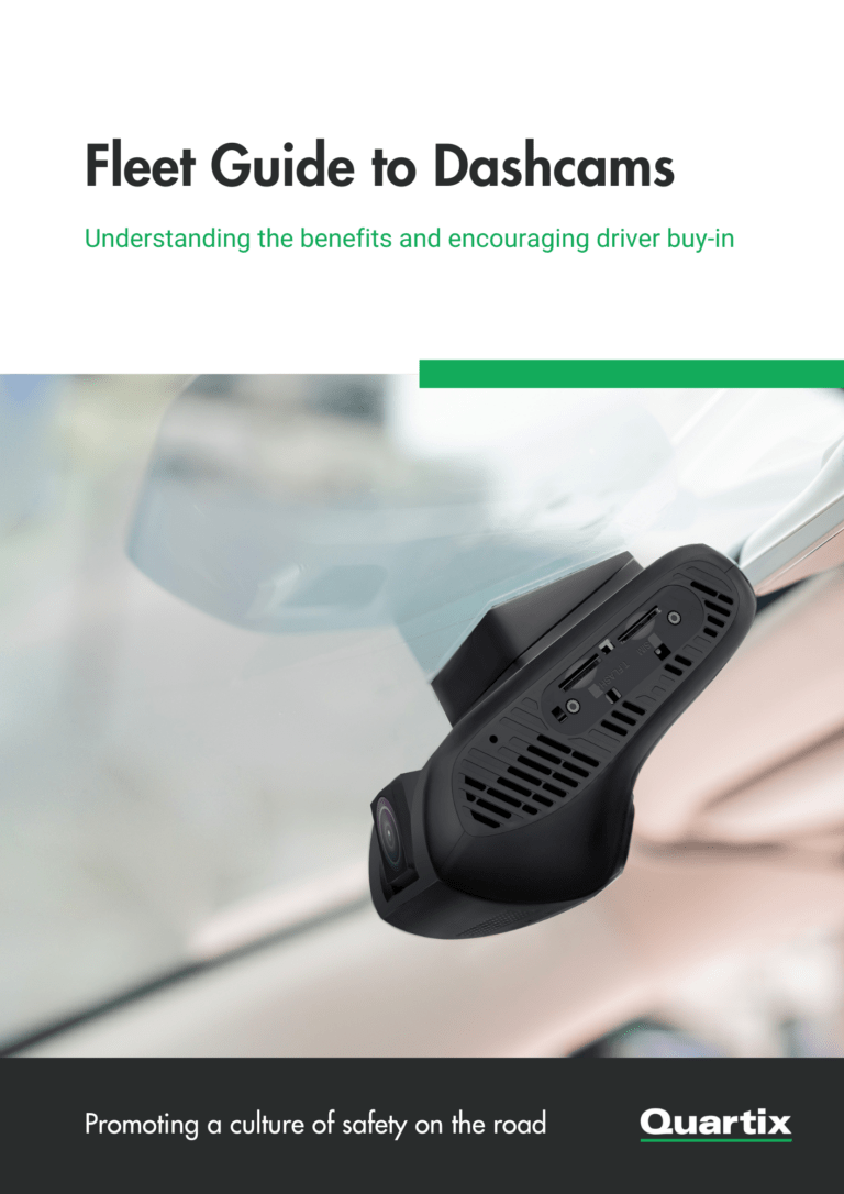 Quartix Fleet Guide to Dashcams Cover