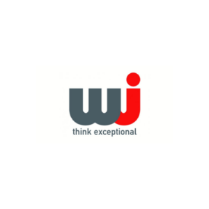 Logo with stylized lowercase letters