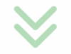 Two light green downward-facing chevron arrows stacked vertically on a transparent background.