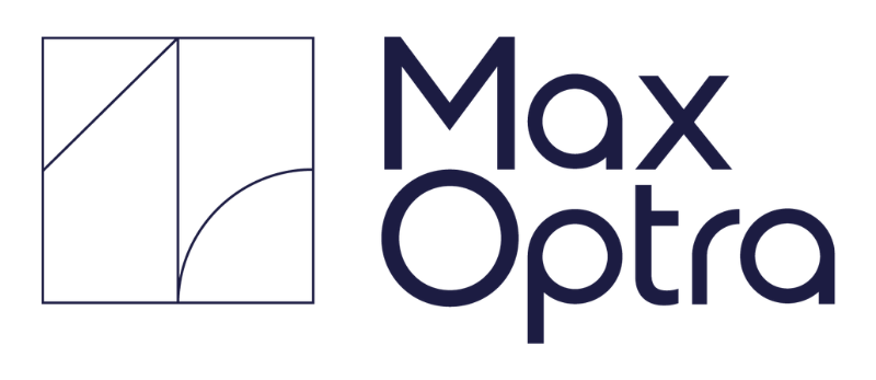 http://MaxOptra%20logo%20featuring%20geometric%20line%20art%20shapes%20in%20a%20square%20on%20the%20left%20and%20the%20words%20Max%20Optra%20in%20bold,%20dark%20lettering%20on%20the%20right.