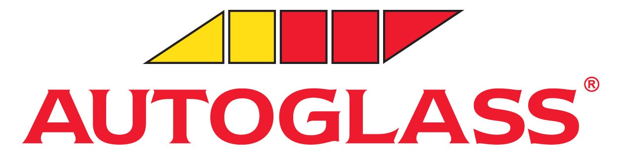 The AUTOGASS logo with red text, featuring a geometric yellow and red shape above the word "AUTOGLASS".