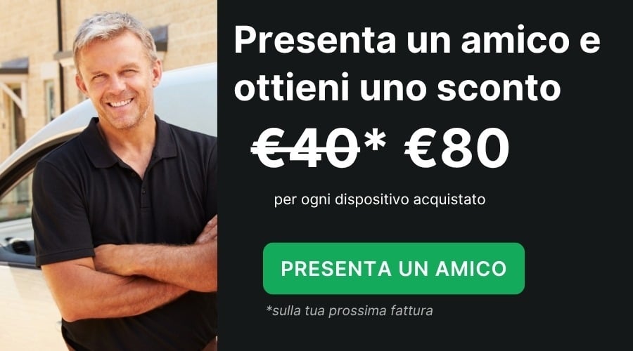 Offerta - presenta un amico guadagna 80 euro scopri come